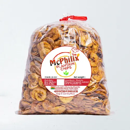 Ripe Jumbo Tied Plantain Chips