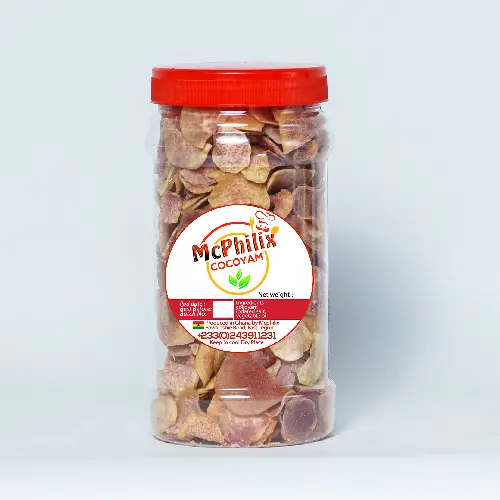Cocoyam Chips Mini Jar